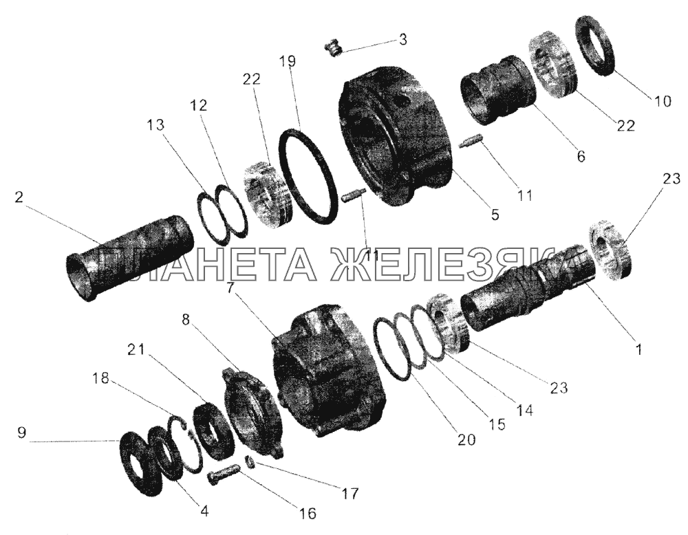 Распределитель МАЗ-107